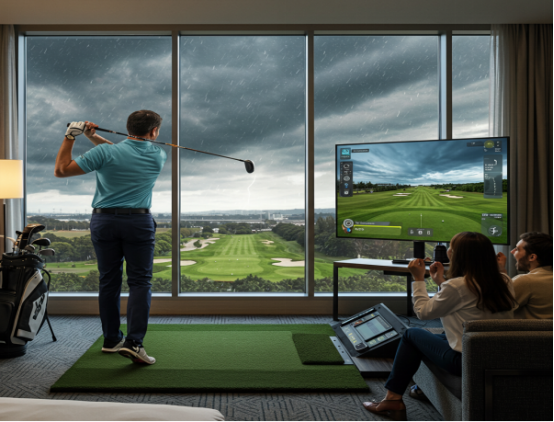 Indoor Golf: The Perfect Rainy Day Activity